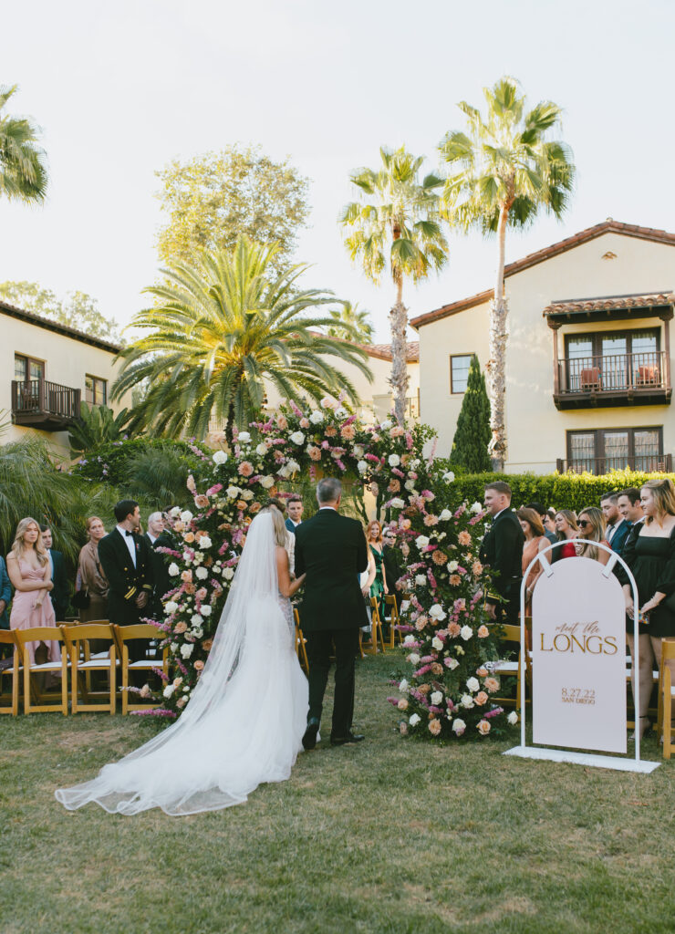 San Diego wedding ceremony