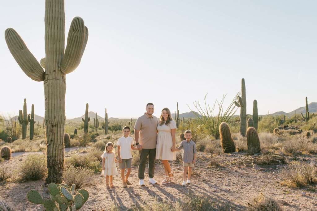 Family Photo in Arizona Desert Outfit Examples