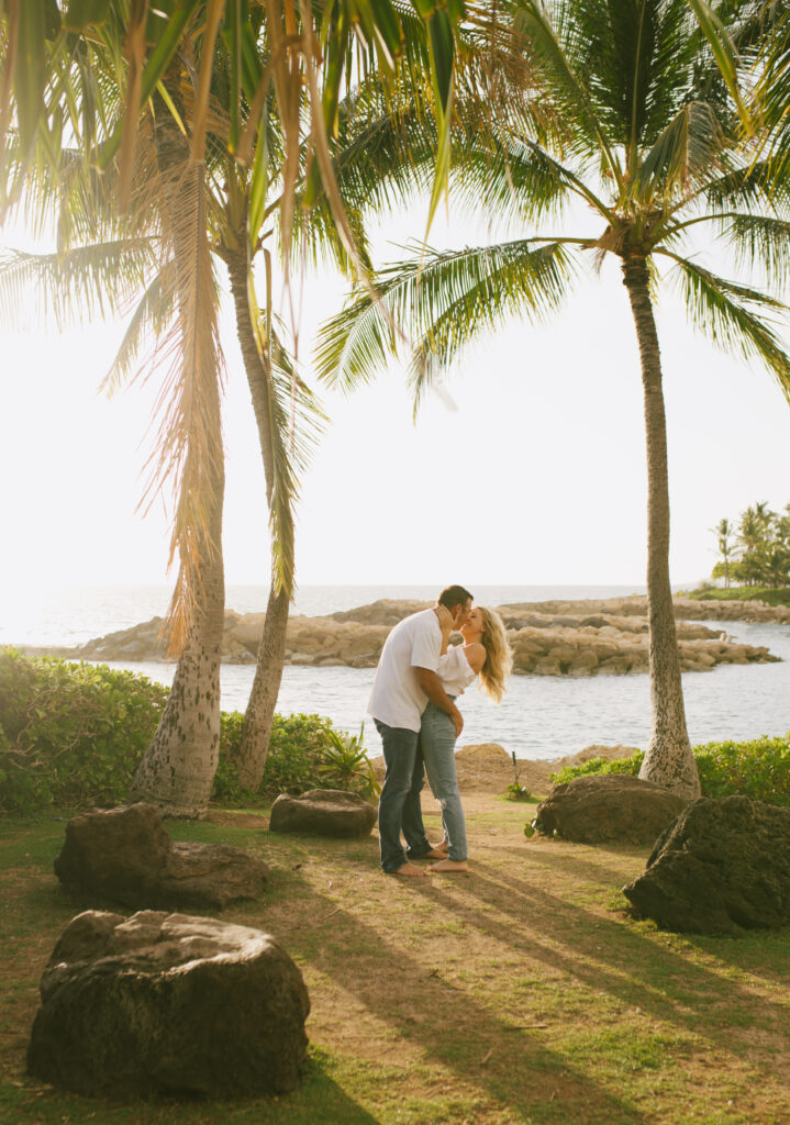Jaidyn Michele Photography, Hawaii Engagement Photographer, Oceanfront Engagement Session