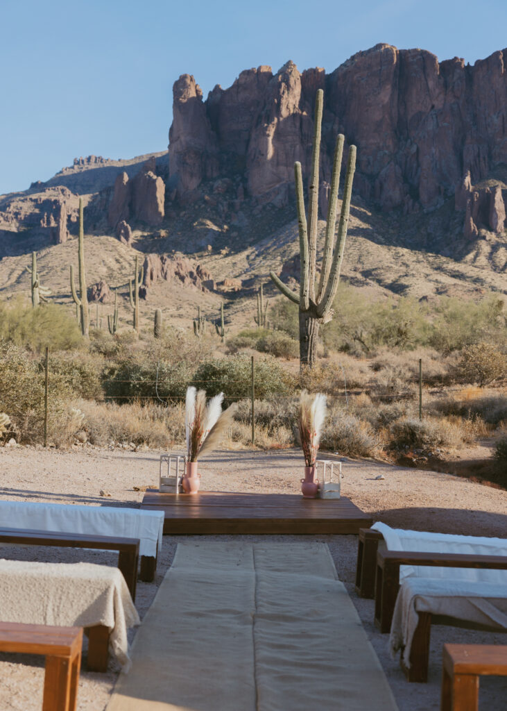 Lost Dutchman State Park Wedding Ceremony, Arizona Wedding Photographer, Arizona Elopement Photographer, Outdoor Wedding Venue